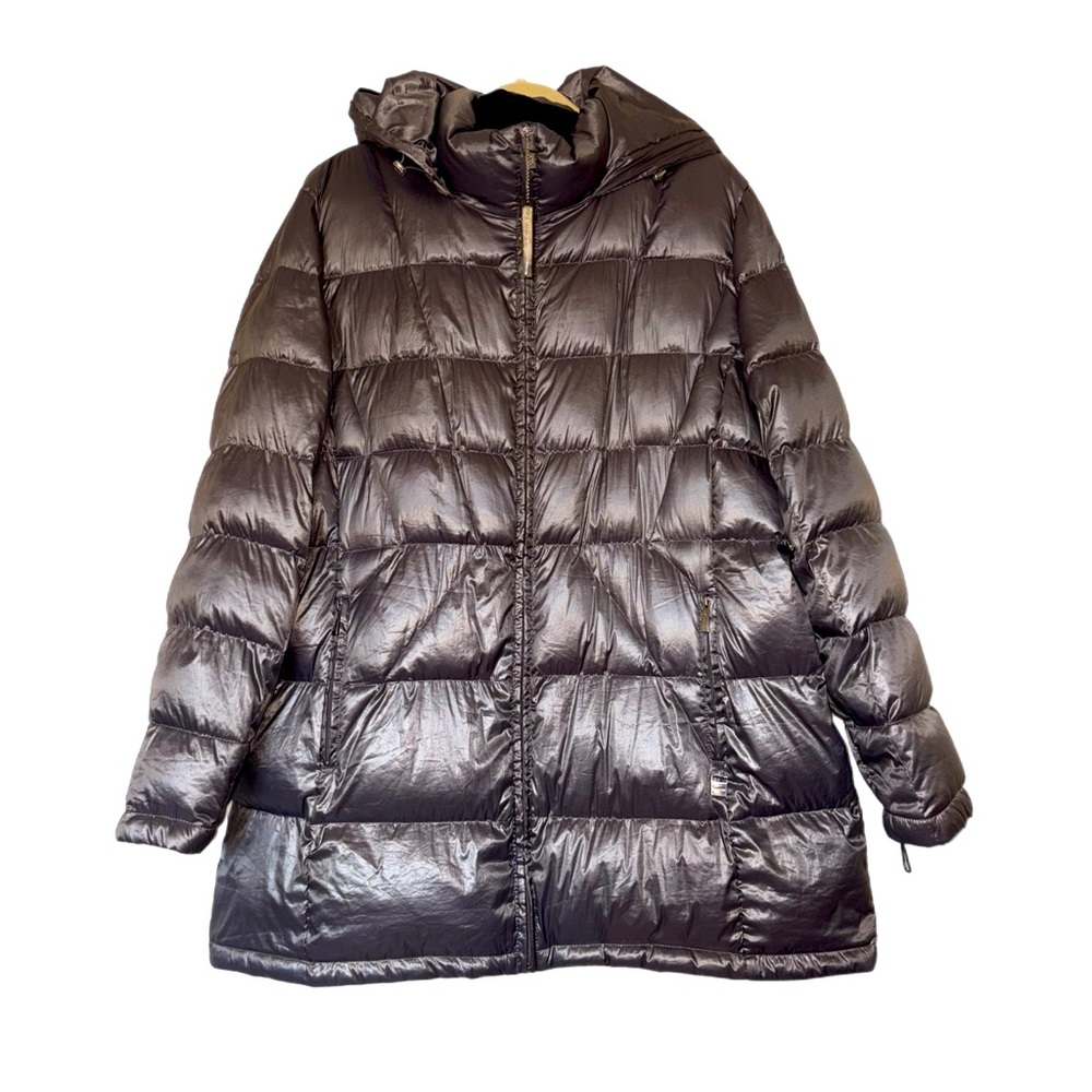Calvin Klein Silver Puffer Jacket